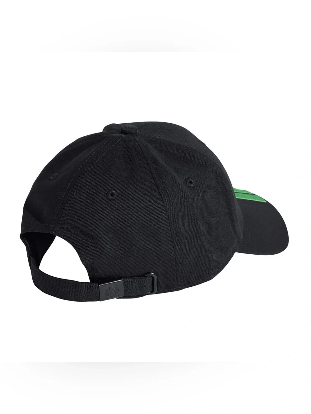 adidas Black Baseball Cap with Mint Green 3 stripes Mexico world cup logo KE7873